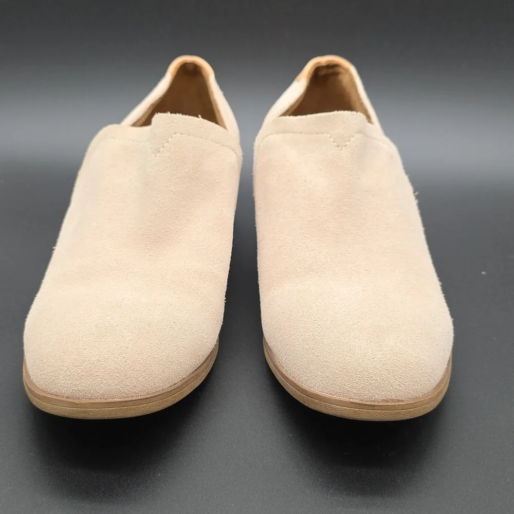 Toms Beige Suede Slip-On Loafer - Picture 3 of 7